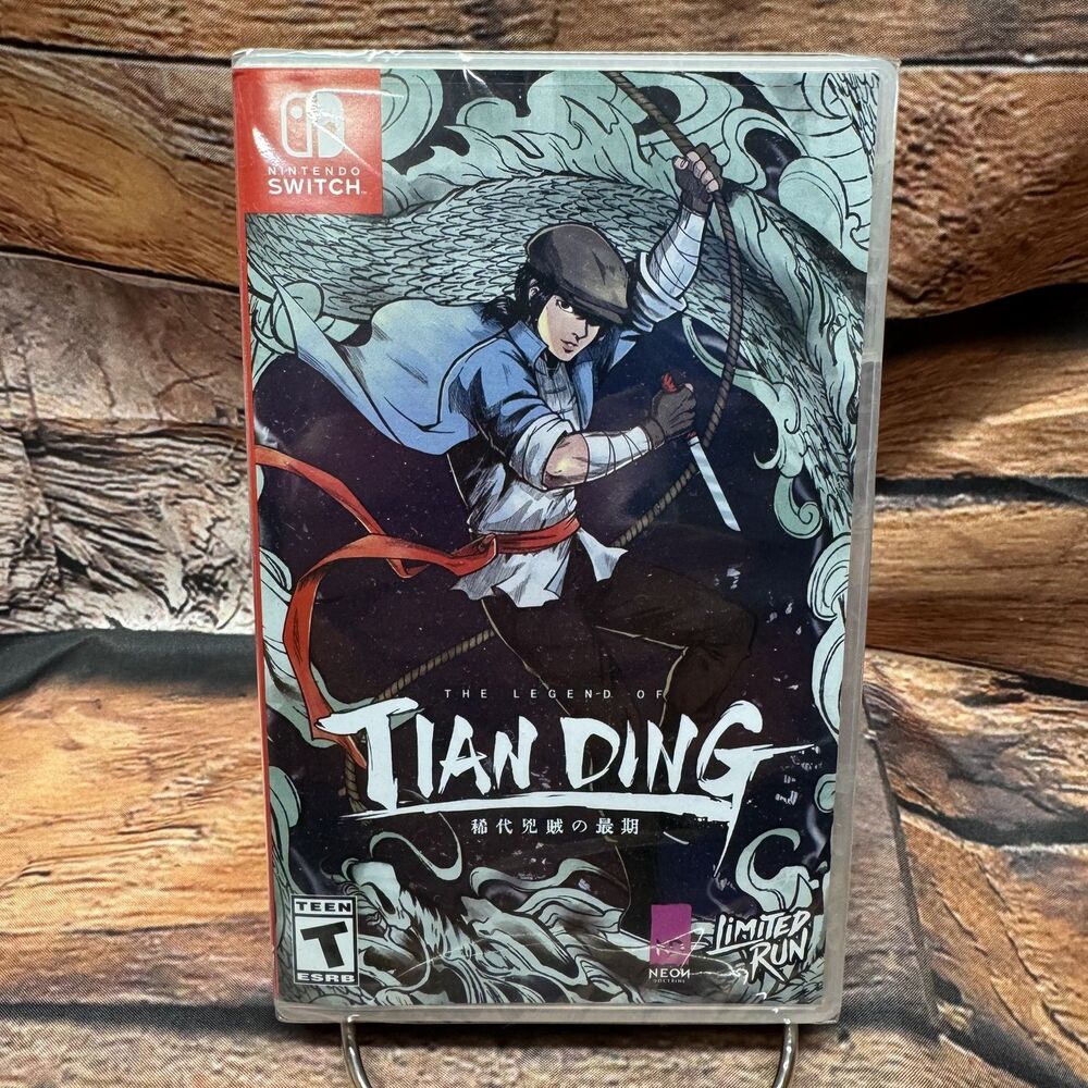 The Legend of Tianding Nintendo Switch Sealed New Limited Run Games LRG 188 Art